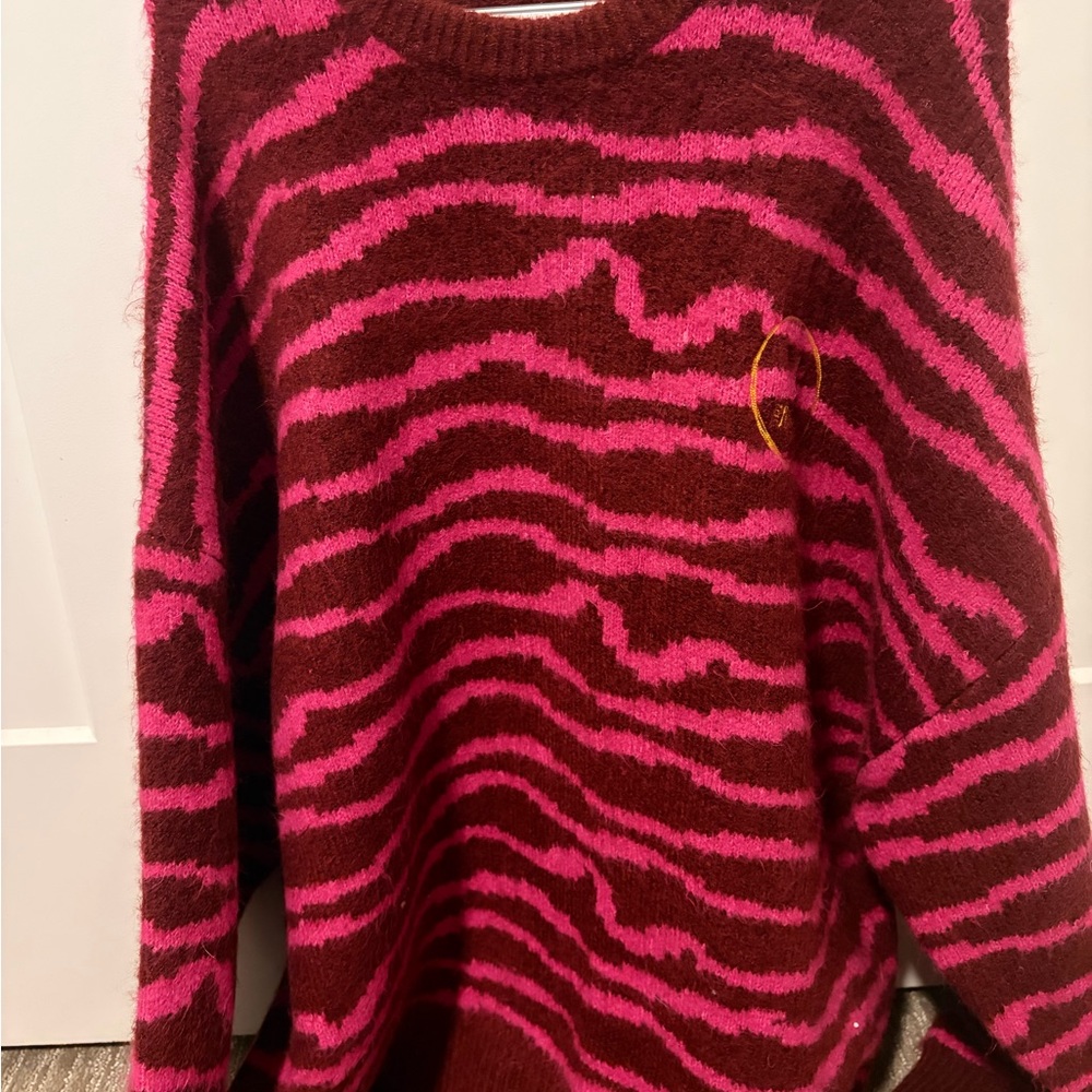 DREW striped sweater